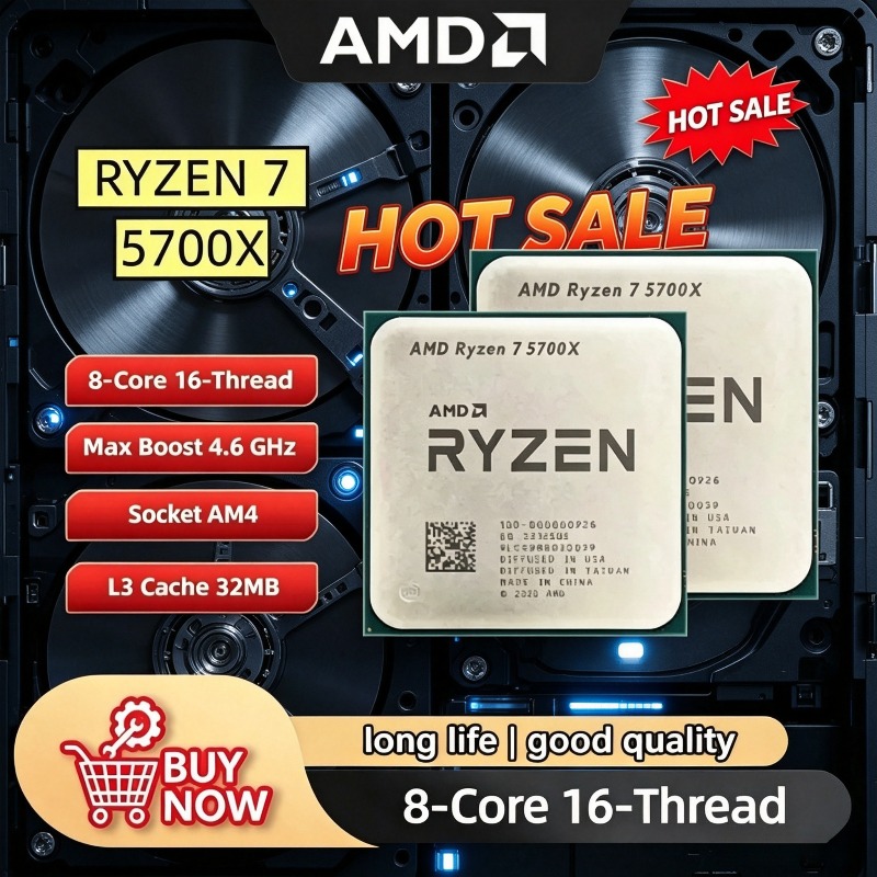 Amd Cpu Ryzen 7 - AMD Ryzen 7 5700X Odblokowany Procesor