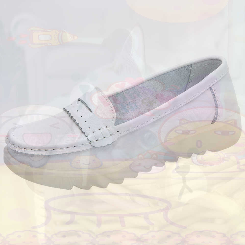 Tech Office Wear Women - Mokasyny do jazdy Nastoletnie trampki Deskorolka