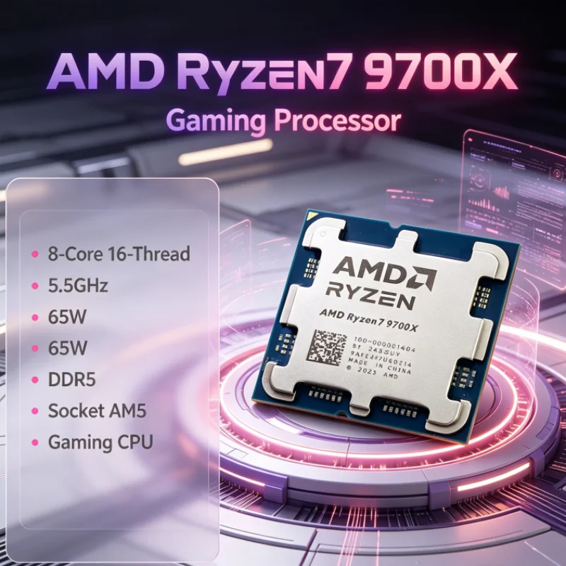 Amd Cpu Ryzen 7 - AMD Ryzen 7 9700X 8-rdzeniowy 16-wątkowy