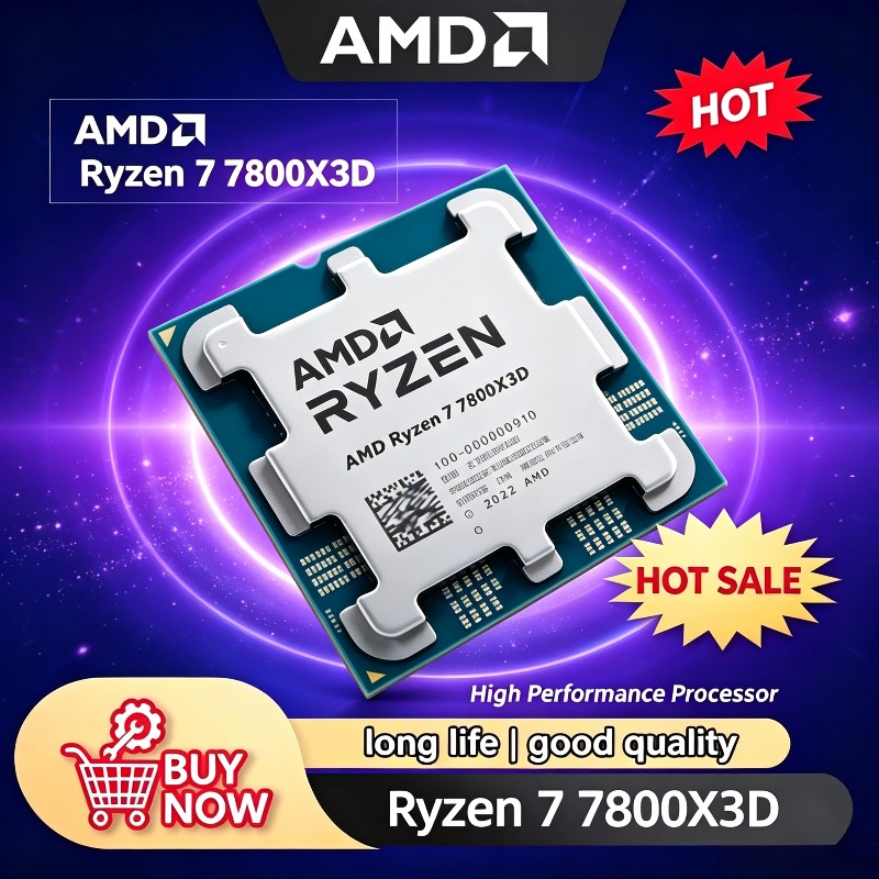 Procesor AMD R7 7800X3D, 8-rdz – Amd Cpu Ryzen 7 recenzja i cena