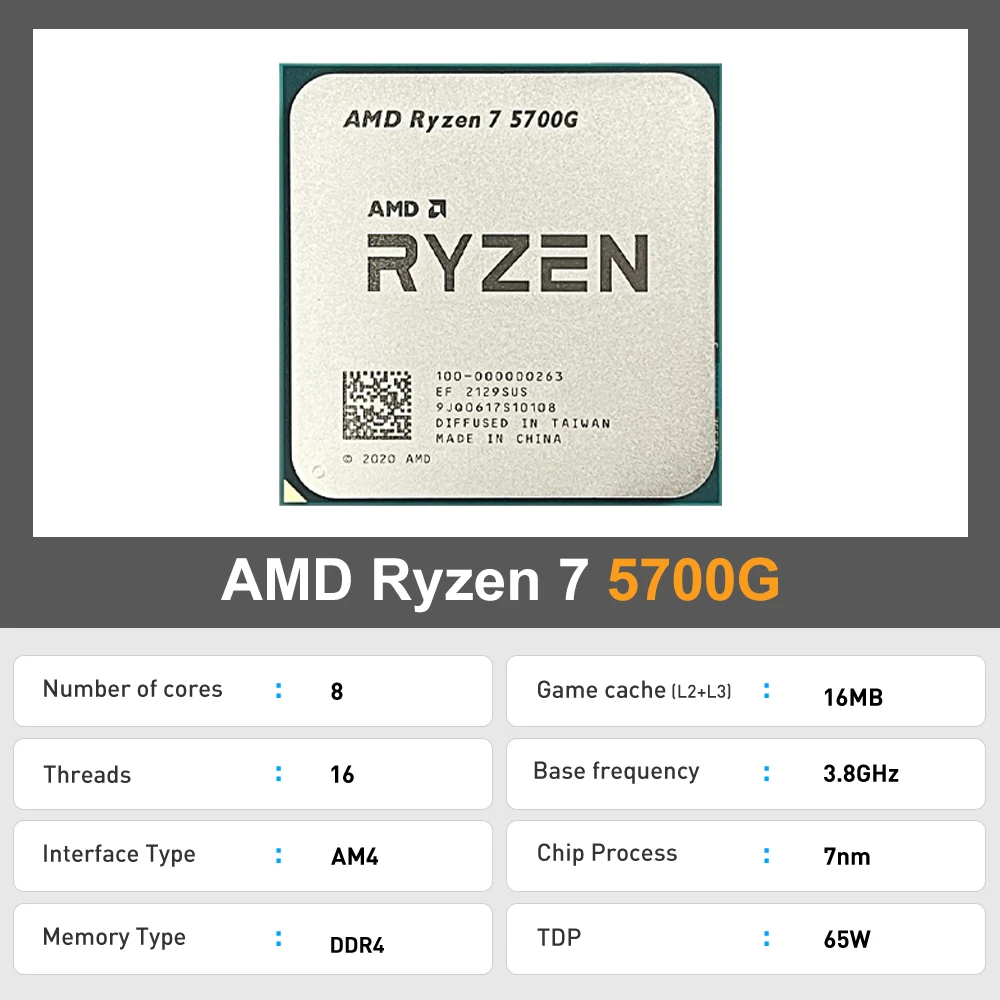 AMD Ryzen 7 5700G Procesor do  – Amd Cpu Ryzen 7 recenzja i cena