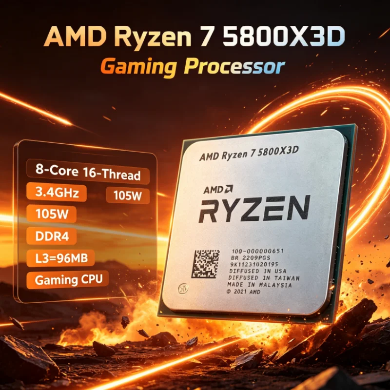 Procesor AMD R7 5800X3D 96 MB  – Amd Cpu Ryzen 7 recenzja i cena