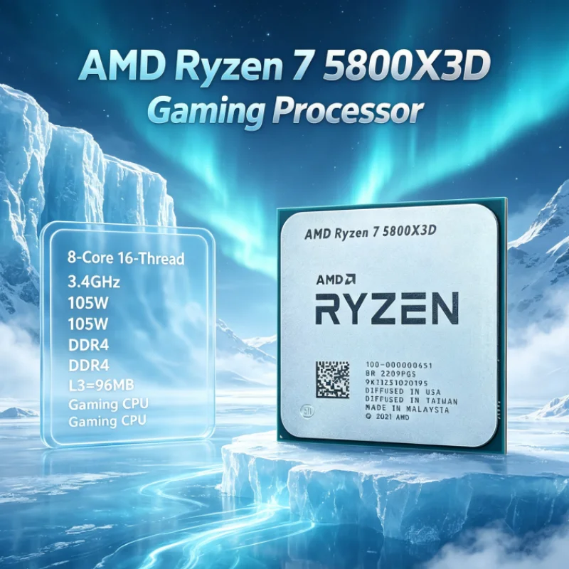 Procesor AMD R7 5800X3D 96 MB  – Amd Cpu Ryzen 7 recenzja i cena