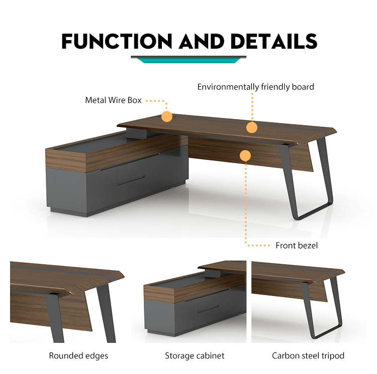 Nowoczesne luksusowe drewniane – Office Tech Furniture recenzja i cena