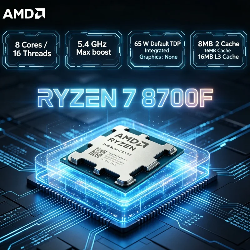 Procesor AMD Ryzen 7 8700F, 8  – Amd Cpu Ryzen 7 recenzja i cena